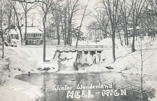 Hell - Old Postcard
